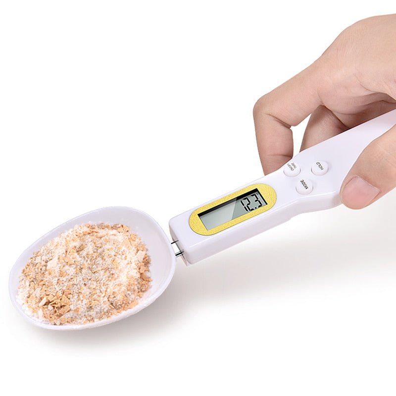 500g/0.1g LCD Display Digital Kitchen Measuring Spoon Electronic Digital Spoon Scale Mini Kitchen Scales Baking Supplies - HAYUDY