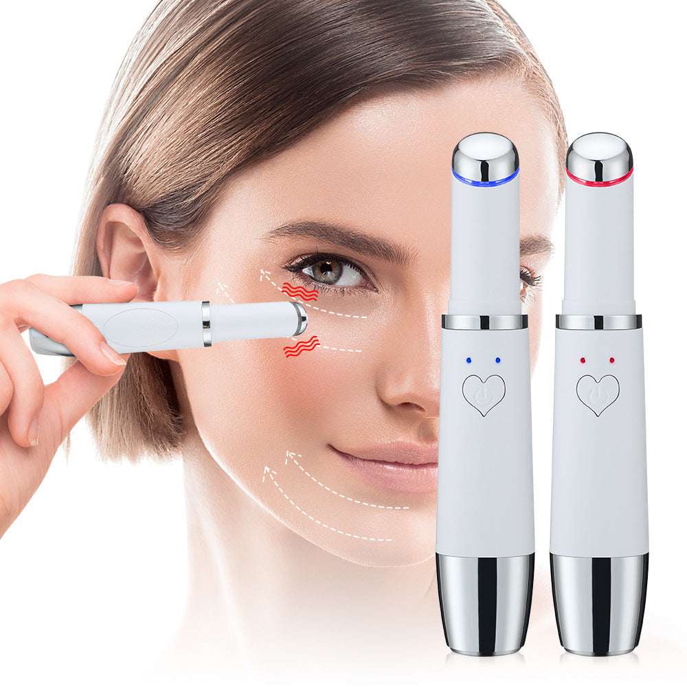 Red And Blue Eye Beauty Instrument Home Eye Beauty Instrument Heating Eye Massager Vibration Imported Beauty Instrument - HAYUDY